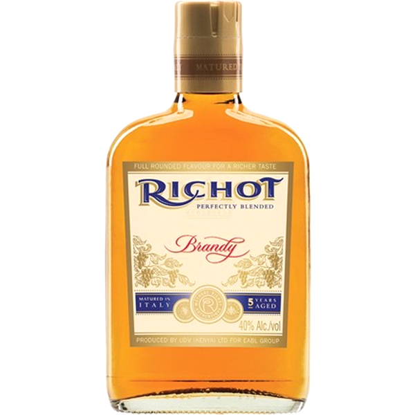 Richot Brandy 350ml-chillnvibez.co.ke